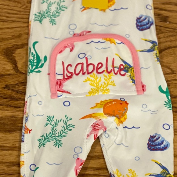 NWT Beaufort Bonnet Fishies Pajamas - Picture 3 of 5
